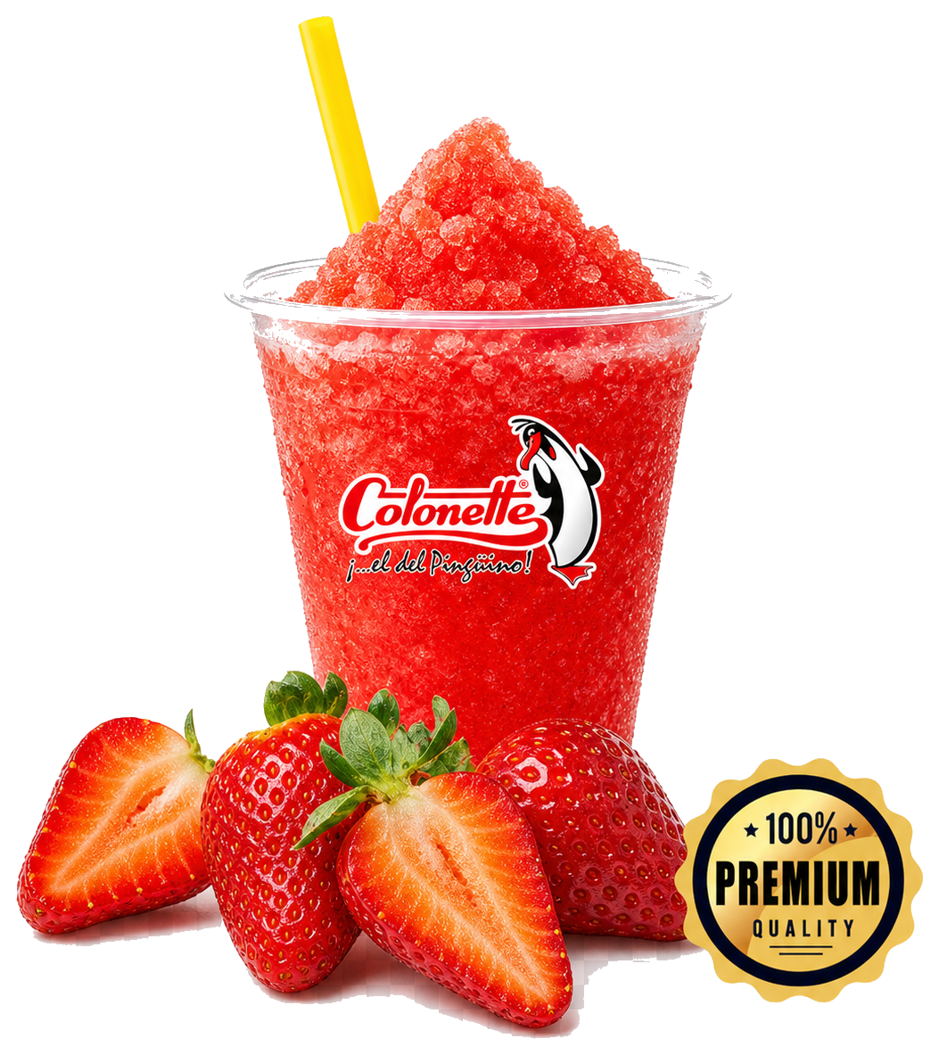 Granizado premium de fresa