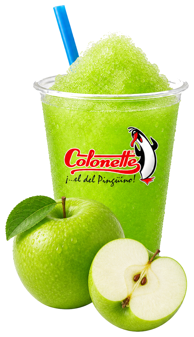 Granizado de manzana verde